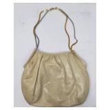 Finesse La Model embossed leather handbag