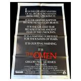 Vintage 1976 "The Omen" movie poster