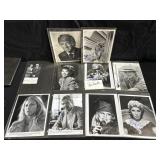 Collection of signed celebrity photos