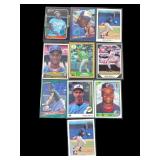 Lot of rookie baseball cards