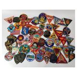 Group of vintage military patches