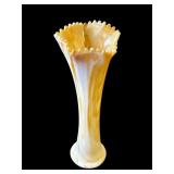 Vintage Bournique style glass vase