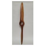 Vintage wood propeller