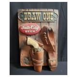 Vintage Falls city beer sign wall plaque