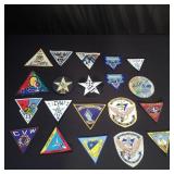 Vintage military patches