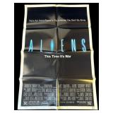 1986 "Aliens" movie poster