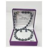 Mother of pearl necklace and earrings set