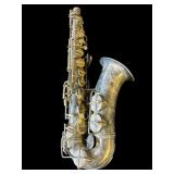 Vintage saxophone