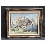 Framed pencil signed print on archival paper