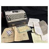 Vintage Olympia splendid 33 manual typewriter