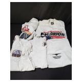Group of vintage military t-shirts