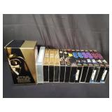Group of Star Wars VHS tapes