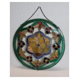Stained glass wall decoration