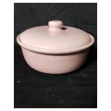 Vintage Bauer Monterey Moderne casserole & lid