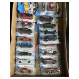 Group of hot wheels
