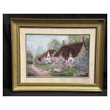 Framed pencil signed lithograph