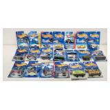 Lot of 20 assorted hot wheels, box lot