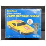 Vintage Ford Mustang Cobra radio controlled car