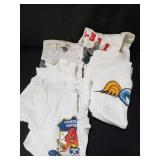 Group of vintage military t-shirts