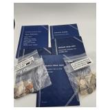 Collection of US coins including