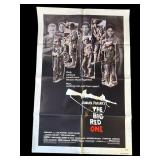 Original 1980 "The Big Red One" movie poster