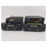 Group of Radio Shack channel scanners