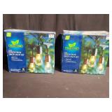 Pair of Wilson and Fisher clear edison bulb drop