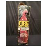 Fire control fire extinguisher