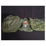 Military styled tote bags