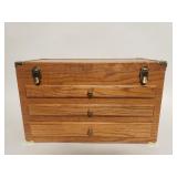 Wood machinist chest