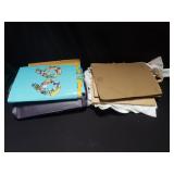 Group of reusable and paper shopping bags