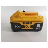 Dewalt 20v XR 6.0Ah lithium ion battery