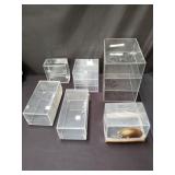 Group of plastic containers