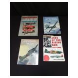 Group of aviation military books