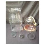 Group of glass domes