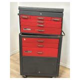 Montgomery ward powr kraft rolling tool box