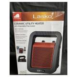 Lasko ceramic utility heater in original box