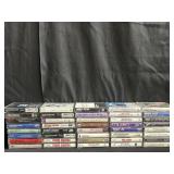 Lot of 40 cassette tapes