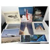 Large group of prints and calendars from 1982,