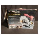 Chicago 7 1/4" circular saw with laser