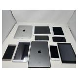 iPads, iPhones, and others FOR PARTS. Many