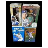 Lot of dodger bobble heads