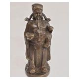 Cai Shen bronze statue