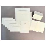 16 rare items of Playboy Mansion stationery