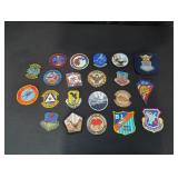 Group of patches 93rd bomb squadron, 13th bomb