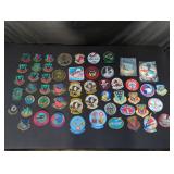 Group of patches 366th tac ftr wing, grim