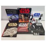 Group of Star Wars books