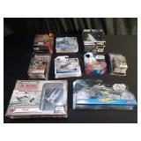 Collection of Star Wars toys