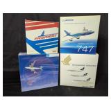 Collection of model airplanes