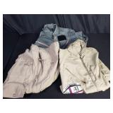 3 vintage military jackets and jumpsuit